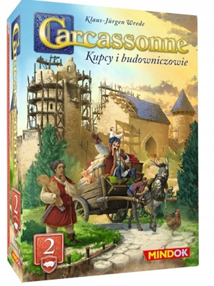 Attēls no Bard Dodatek do gry Carcassonne: Kupcy i budowniczowie (trzecia edycja)