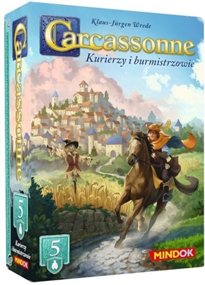 Attēls no Bard Dodatek do gry Carcassonne: Kurierzy i burmistrzowie (trzecia edycja)