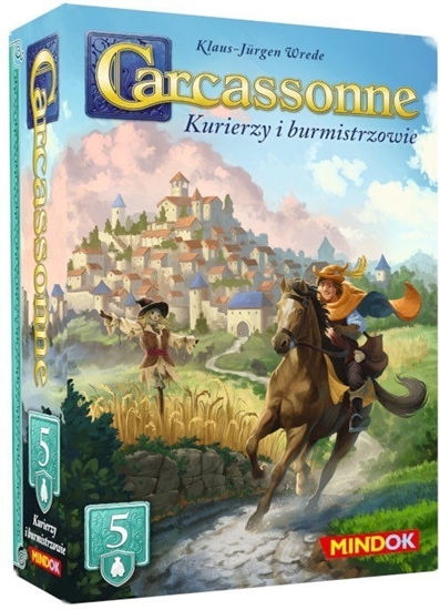Picture of Bard Dodatek do gry Carcassonne: Kurierzy i burmistrzowie (trzecia edycja)