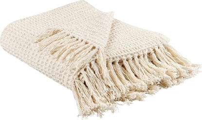 Attēls no Beliani Baweniany koc 125 x 150 cm beowy MALU!