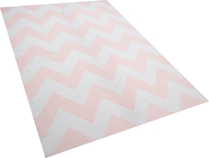 Attēls no Beliani Dywan 140 x 200 cm róowy KONARLI