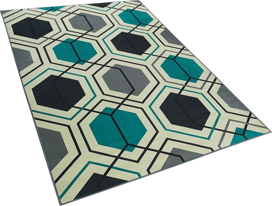 Picture of Beliani Dywan 140 x 200 cm wielokolorowy GIRESUN