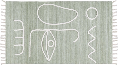 Изображение Beliani Dywan 80 x 150 cm jasnoszary YAVU