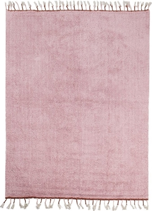 Attēls no Beliani Dywan baweniany 140 x 200 cm róowy CAPARLI