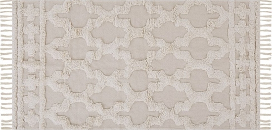 Picture of Beliani Dywan baweniany 80 x 150 cm beowy SULUOVA!