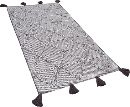 Attēls no Beliani Dywan baweniany 80 x 150 cm brzowy TUZLA