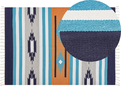 Attēls no Beliani Dywan baweniany kilim 200 x 300 cm wielokolorowy NORATUS