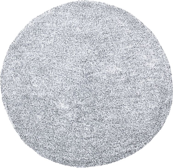 Picture of Beliani Dywan okrgy 140 cm szary melan DEMRE