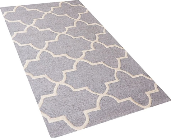 Изображение Beliani Dywan weniany 80 x 150 cm szary SILVAN