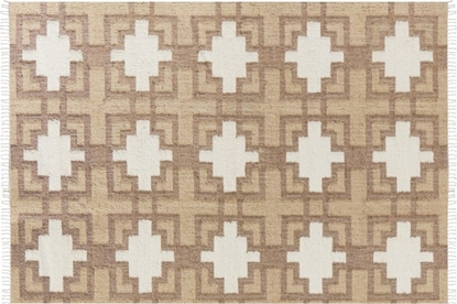 Attēls no Beliani Dywan z juty 160 x 230 cm beowy KONURTAY