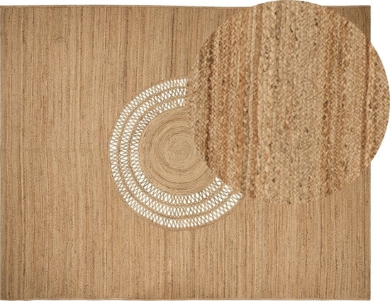 Изображение Beliani Dywan z juty 300 x 400 cm beowy BOGAZOREN