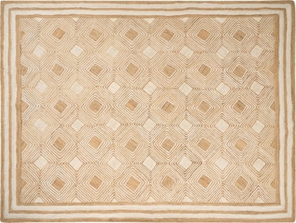 Attēls no Beliani Dywan z juty 300 x 400 cm beowy MENGEN