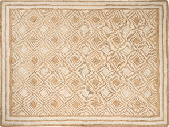 Изображение Beliani Dywan z juty 300 x 400 cm beowy MENGEN