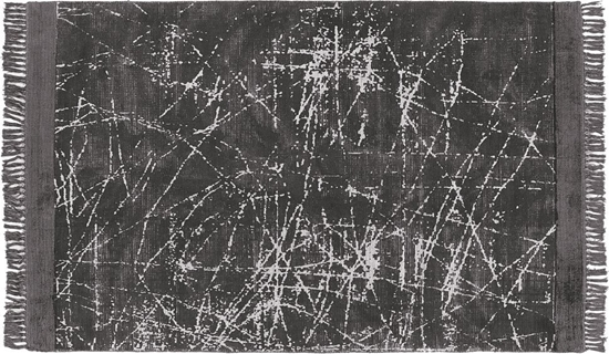 Picture of Beliani Dywan z wiskozy 140 x 200 cm ciemnoszary HANLI!