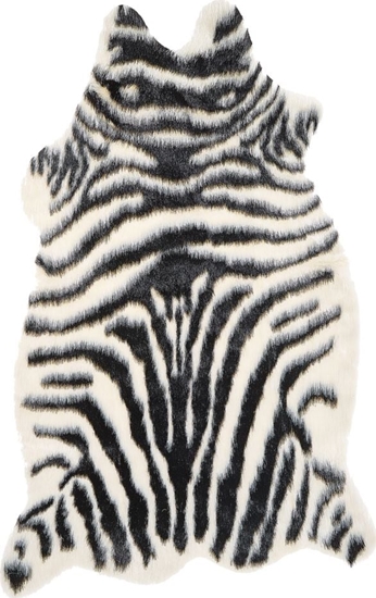Изображение Beliani Dywan zebra czarny NAMBUNG