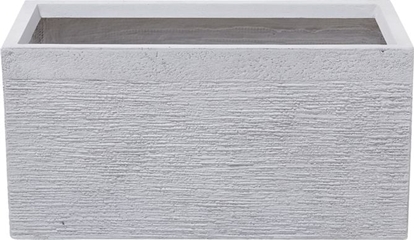 Picture of Beliani Doniczka 60 x 29 x 30 cm biaa MYRA