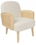 Изображение Beliani Fotel DVENBERG Jasnobrzowy