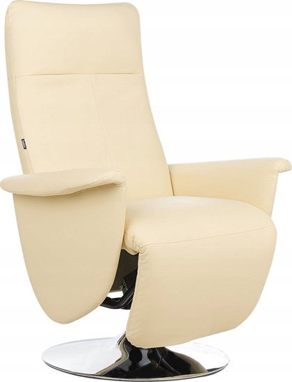 Picture of Beliani Fotel rozkadany ekoskóra beowy PRIME