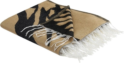 Attēls no Beliani Koc 130 x 170 cm beowo-czarny KUDIYA!