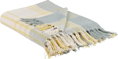 Attēls no Beliani Koc baweniany 125 x 150 cm óto-zielony BETALI!