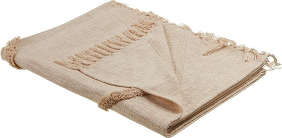 Picture of Beliani Koc Baweniany 130 X 180 Cm Beowy Jaunpur!