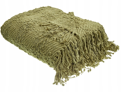 Attēls no Beliani Koc VELLA Bawena 220 x 240 cm Oliwkowy