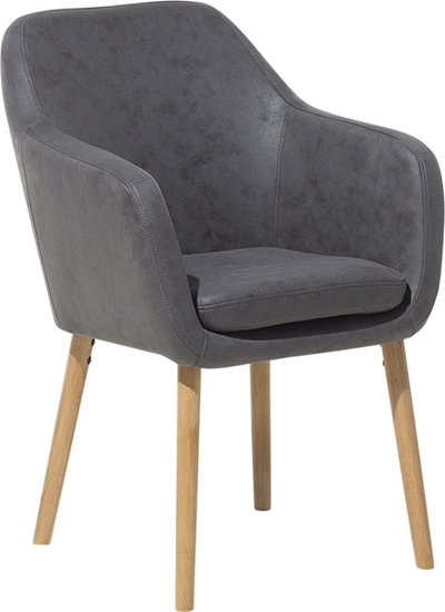 Picture of Beliani Krzeso do jadalni ekoskóra szare YORKVILLE