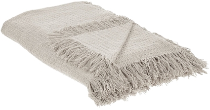 Attēls no Beliani Narzuta na óko YERBENT Bawena 150 x 200 cm Jasnoszary