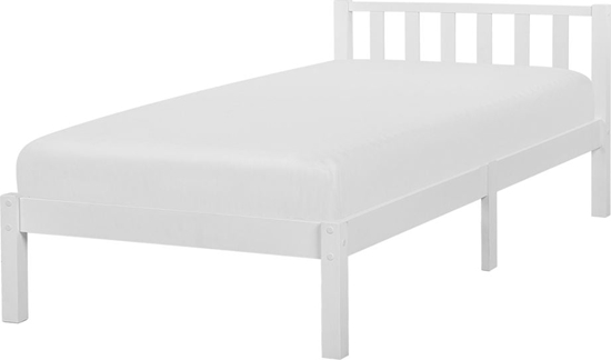 Picture of Beliani óko drewniane 90 x 200 cm biae FLORAC