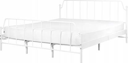 Picture of Beliani óko metalowe 180 x 200 cm biae MAURESSAC