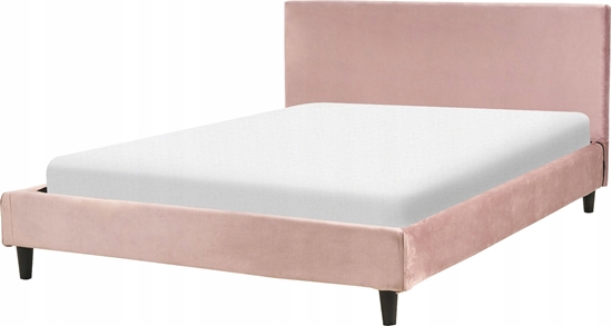 Picture of Beliani óko tapicerowane 140 x 200 cm róowe FITOU