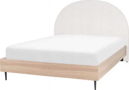 Attēls no Beliani óko tapicerowane 160 x 200 cm biae MILLAY