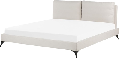 Picture of Beliani óko tapicerowane 180 x 200 cm beowe MELLE