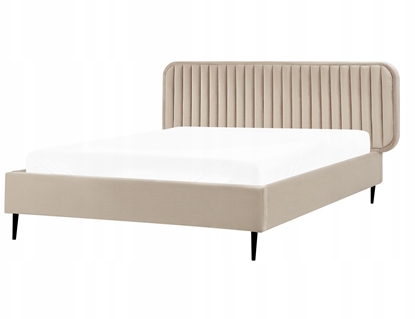 Picture of Beliani óko Welur BRIN 140 x 200 cm Beowoszary