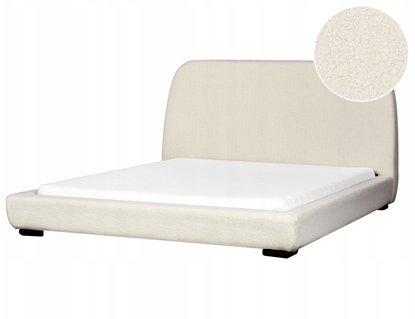 Attēls no Beliani óko wodne Boucle ROISEL 160 x 200 cm Kremowy