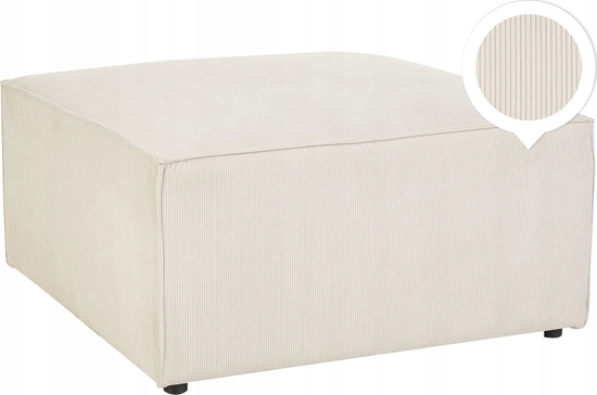 Picture of Beliani Otomana sztruksowa beowa LEMVIG