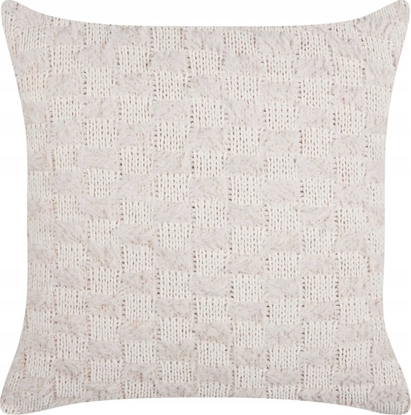 Attēls no Beliani Poduszka dekoracyjna Poliester Beowy TAMNINE