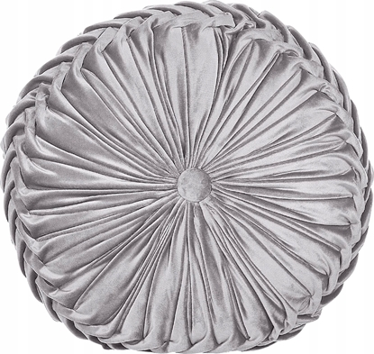 Attēls no Beliani Poduszka dekoracyjna Welur Szary UDALA