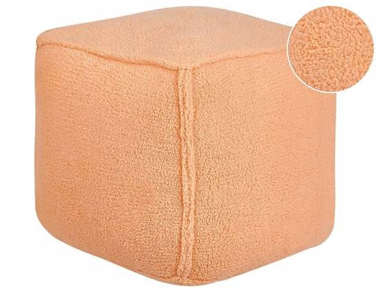 Picture of Beliani Puf 40 x 40 x 40 cm pomaraczowy ALIPUR