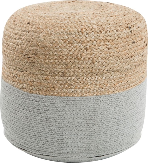 Picture of Beliani Puf 46 cm szary DALAMA