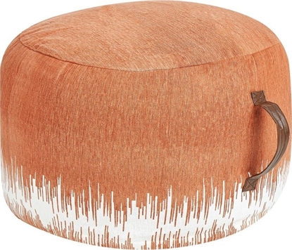 Picture of Beliani Puf 50 x 30 cm biao-czerwony KAWAI