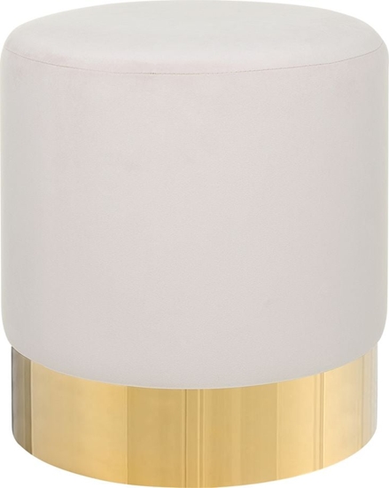 Picture of Beliani Puf welurowy 39 cm róowy SOPHIA