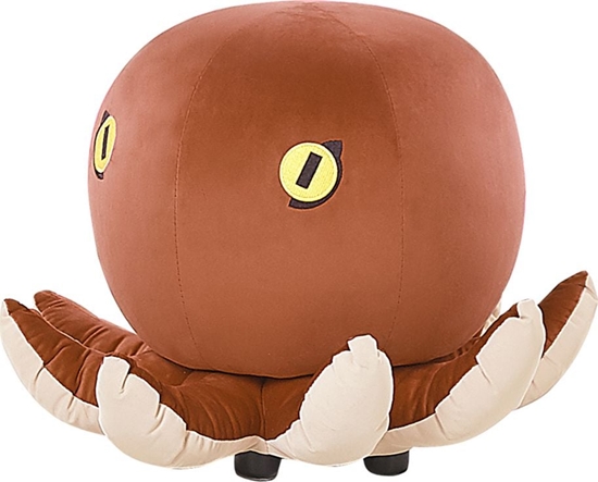 Picture of Beliani Pufa zwierzak welurowa brzowa OCTOPUS