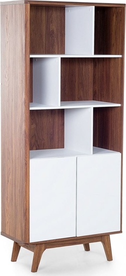 Picture of Beliani Rega ciemne drewno z biaym COLUMBUS