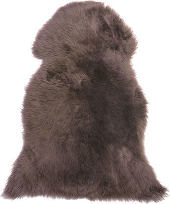 Attēls no Beliani Skóra owcza ciemnobrzowa ULURU