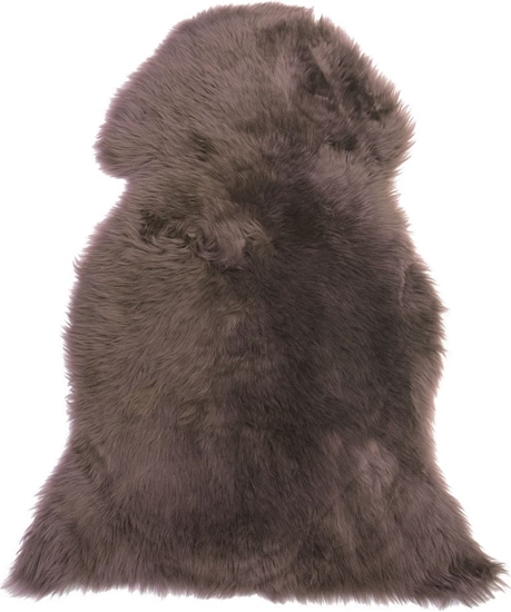 Изображение Beliani Skóra owcza ciemnobrzowa ULURU
