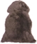 Picture of Beliani Skóra owcza ciemnobrzowa ULURU