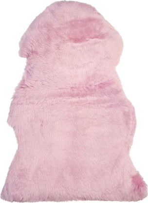 Attēls no Beliani Skóra owcza róowa ULURU