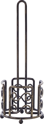 Изображение Beliani Stojak na papier zapasowy Mandi Czarny (325120 Bel)