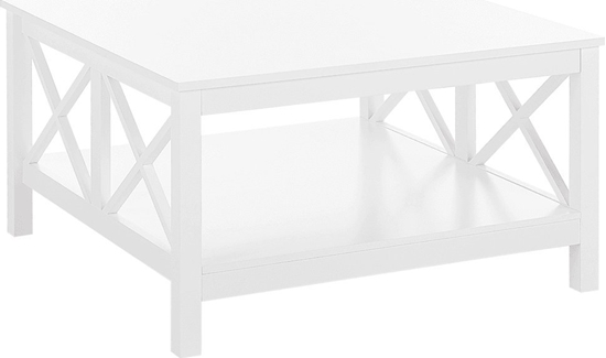 Picture of Beliani Stolik kawowy z pók biay LOTTA